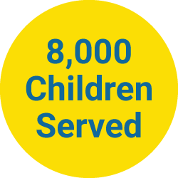 8,000 children served